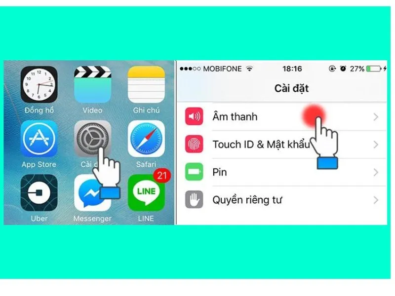 Đồng bộ hóa tạo nhạc chuông iPhone
