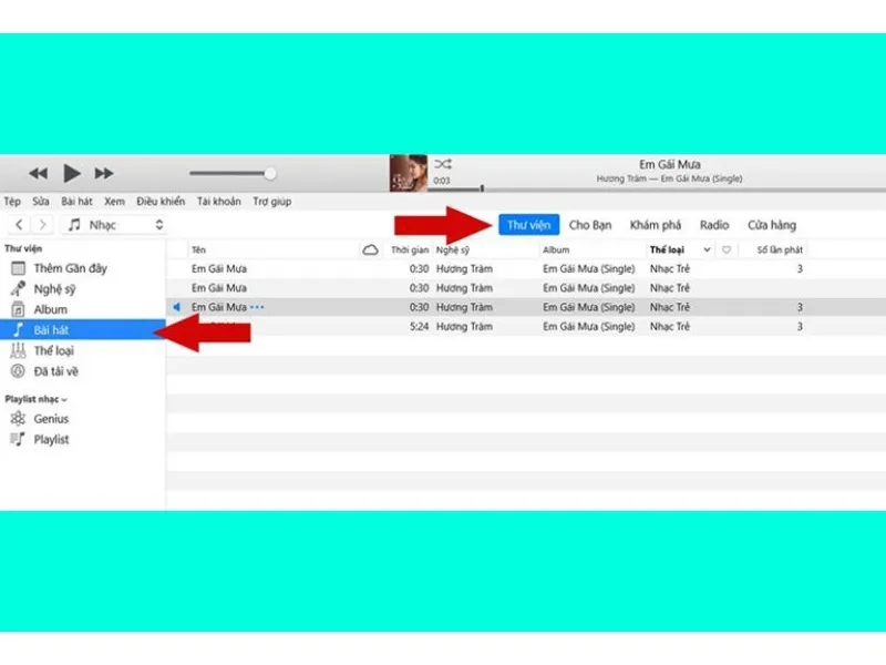 Cài đặt ứng dụng iTune