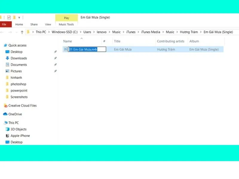 Chuyển đổi đuôi file đoạn nhạc làm nhạc chuông sao cho tương thích