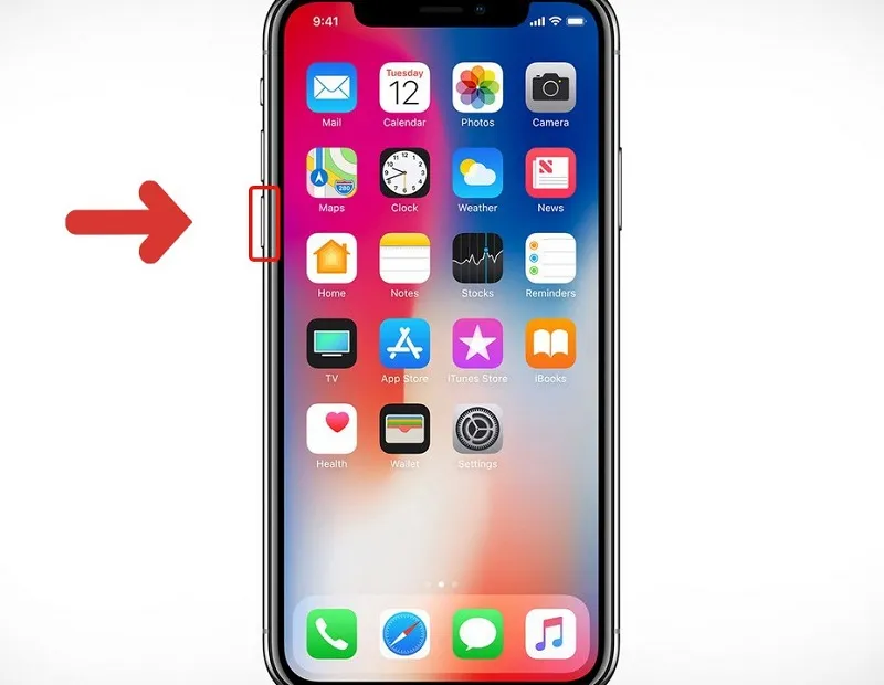 Cách tắt âm bàn phím số trên iphone bằng nút giảm âm lượng