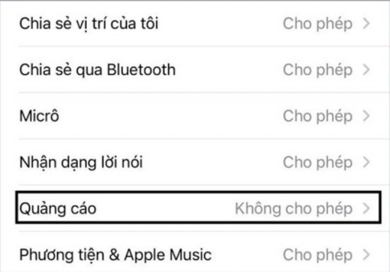 cach tat quang cao youtube tren iphone