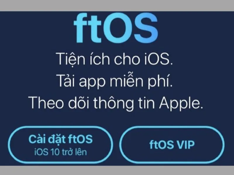 Cài đặt kho ứng dụng trung gian FTiOS