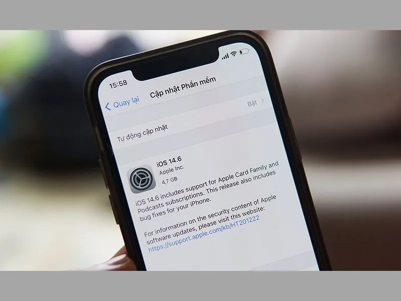 Cách tắt cập nhật ứng dụng trên iPhone cực dễ