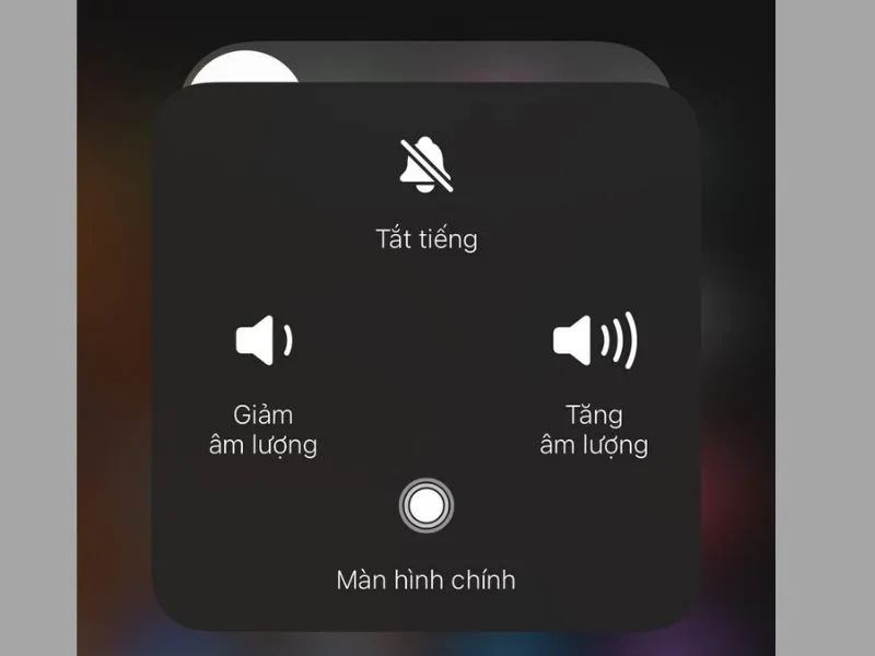 Nhấn phím ảo Màn hình chính để tắt tất cả App ngầm