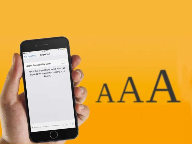 Lợi ích của việc thay đổi phông chữ iPhone