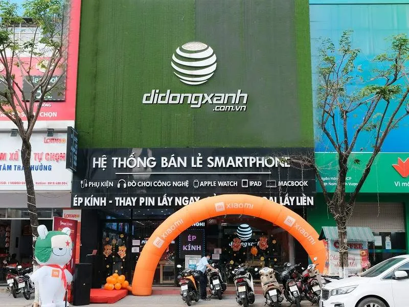 Di Động Xanh ép kính iphone đà nẵng giá rẻ