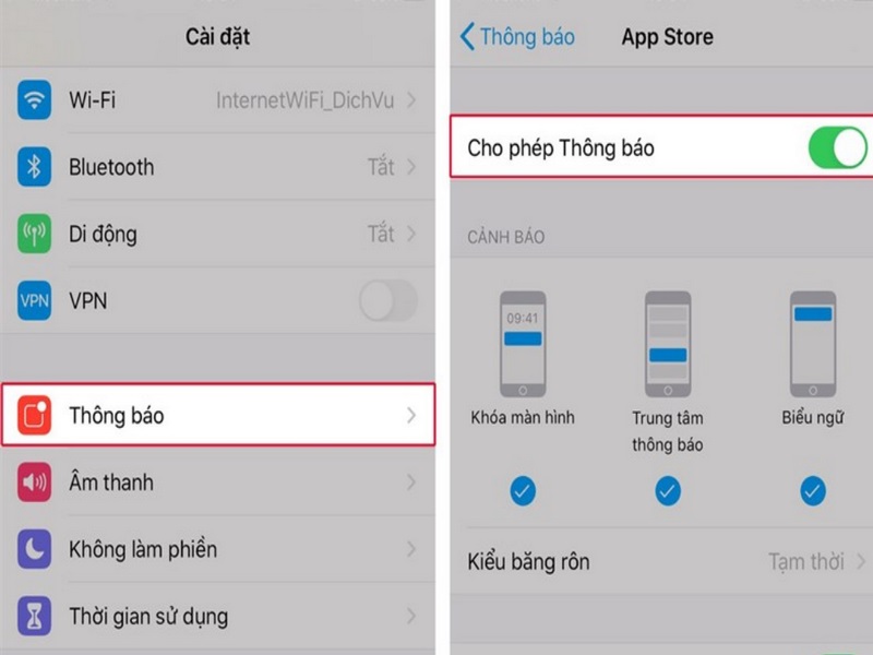tat thong bao cho cac ung dung de tiet kiem pin iphone