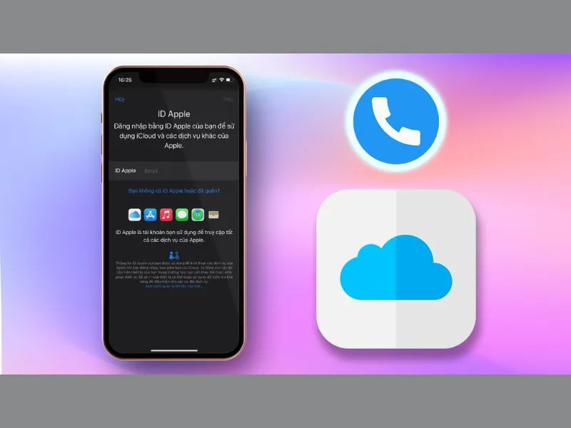 Cách tìm tài khoản icloud qua số điện thoại