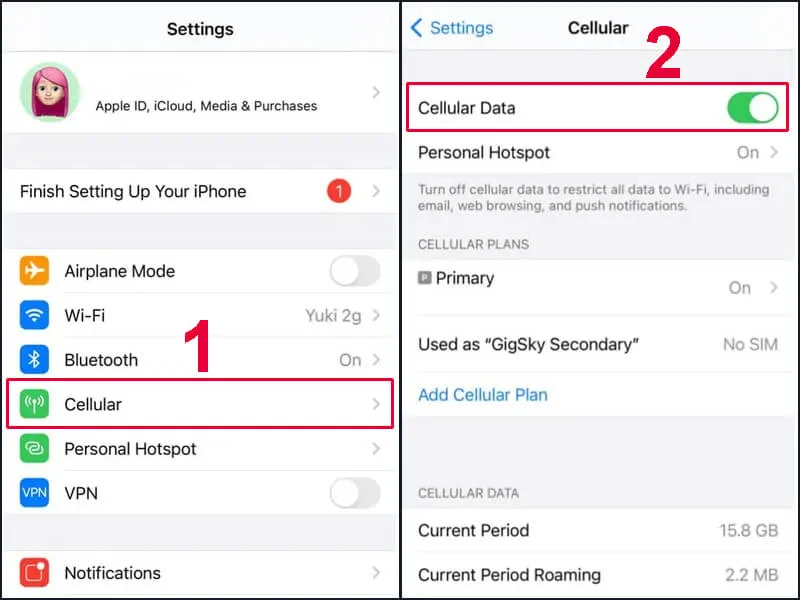 Tổng hợp thủ thuật trên iPhone 12 Pro Max - Tắt mạng 5G trên điện thoại