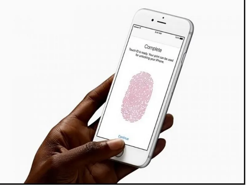 Không khó để nhận ra TOUCH ID đang có vấn đề bởi các đặc điểm đều thể hiện rất rõ.