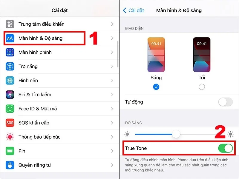 True tone là gì