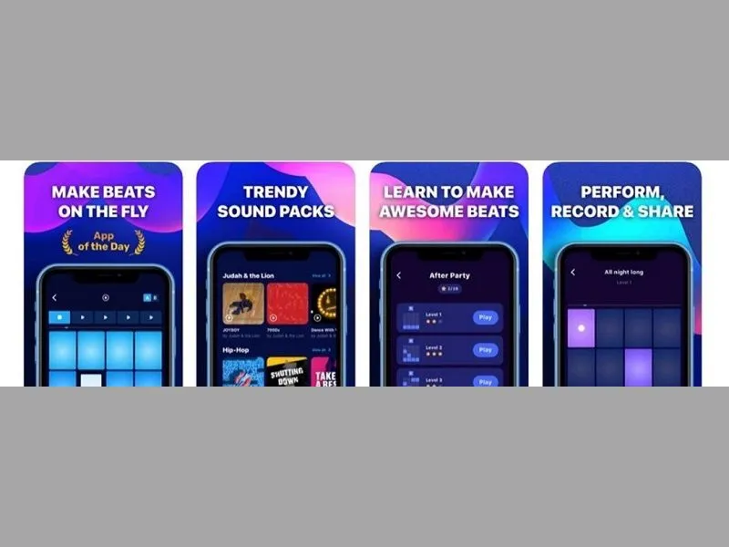 Ứng dụng chỉnh âm thanh cho iphone BeatMaker
