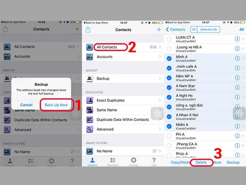 Tải Delete Contacts + để xóa