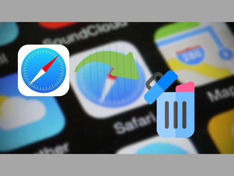 xóa lịch sử tìm kiếm trên iPhone