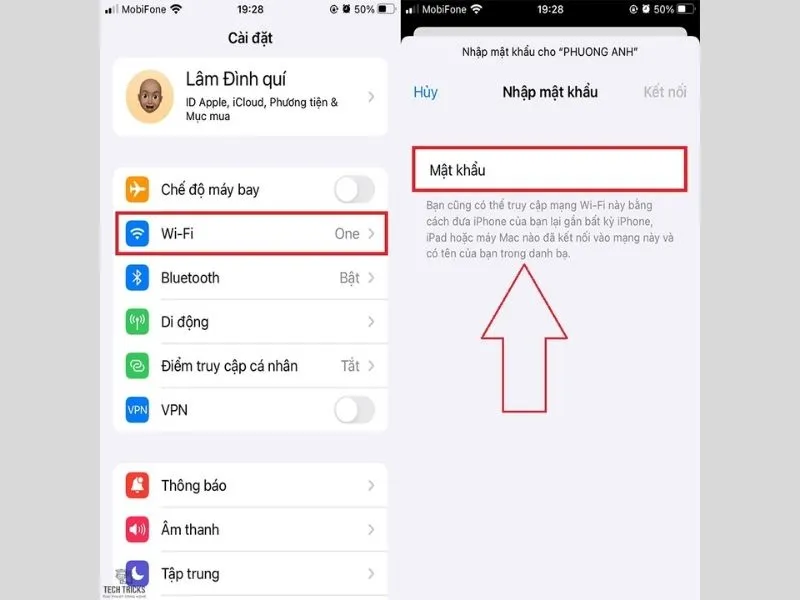 Kiểm tra lại kết nối Wifi