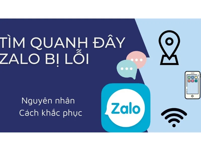 Zalo không tìm quanh đây được trên iPhone