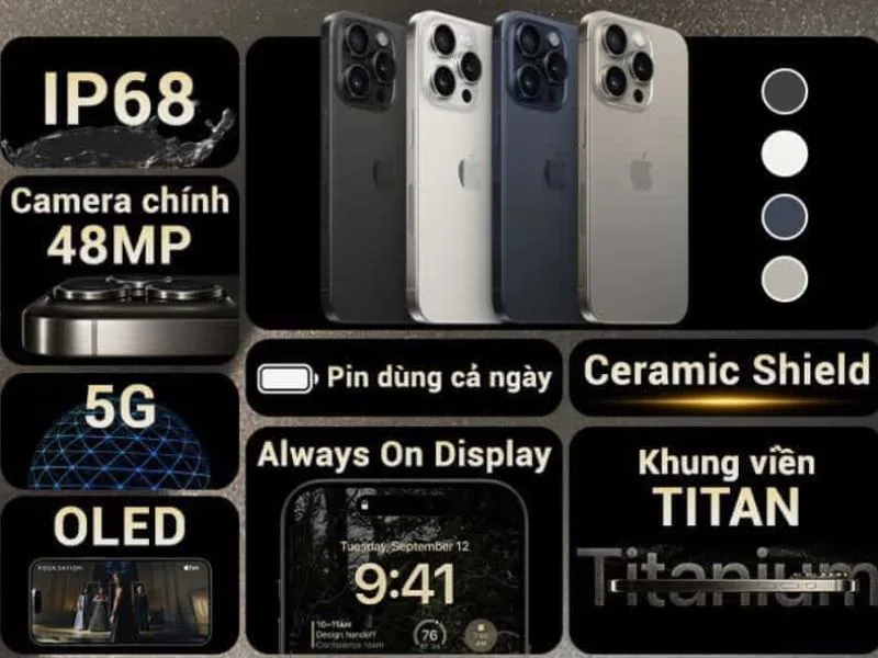 Thời lượng pin ấn tượng