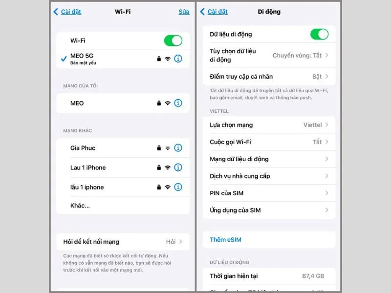 Kiểm tra lại kết nối Internet