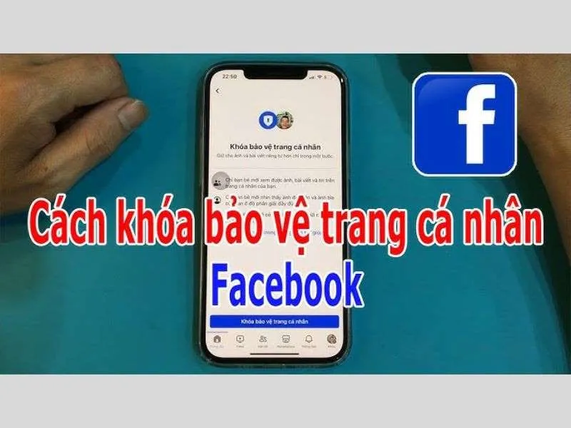 cach khoa trang ca nhan facebook nhanh