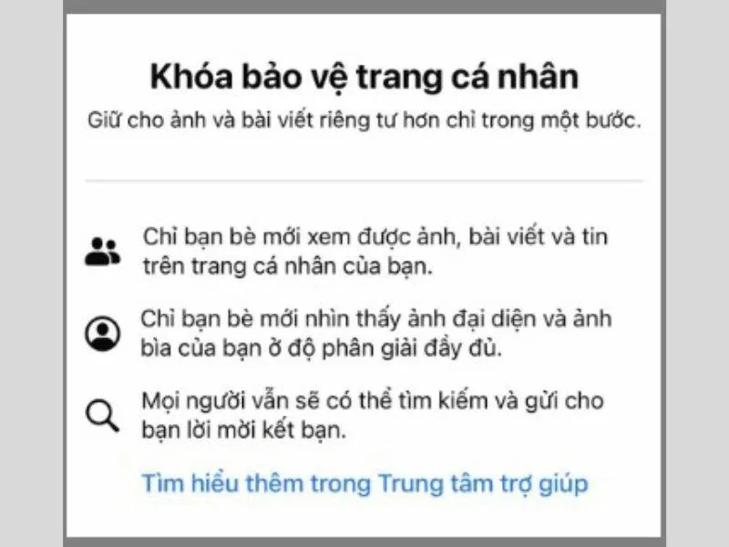 tai sao nhieu nguoi dung khoa bao ve trang ca nhan facebook