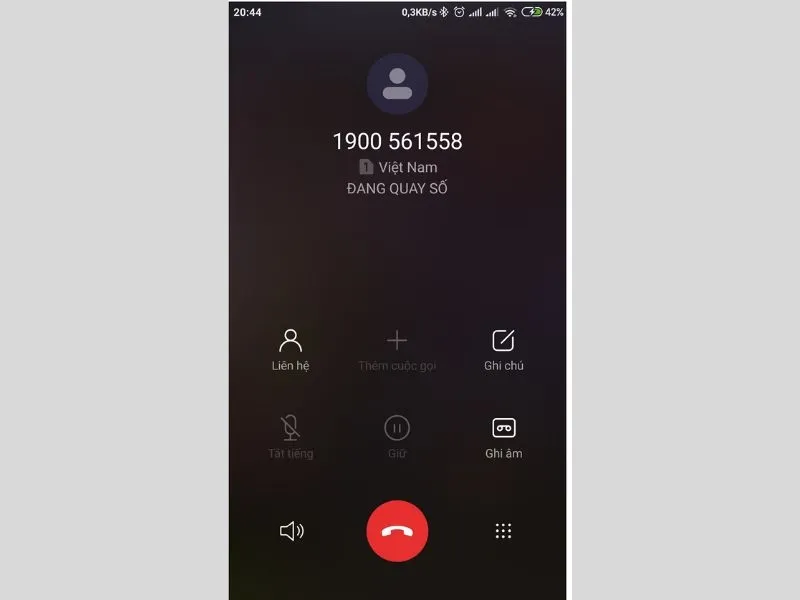 Gọi tổng đài để được hỗ trợ