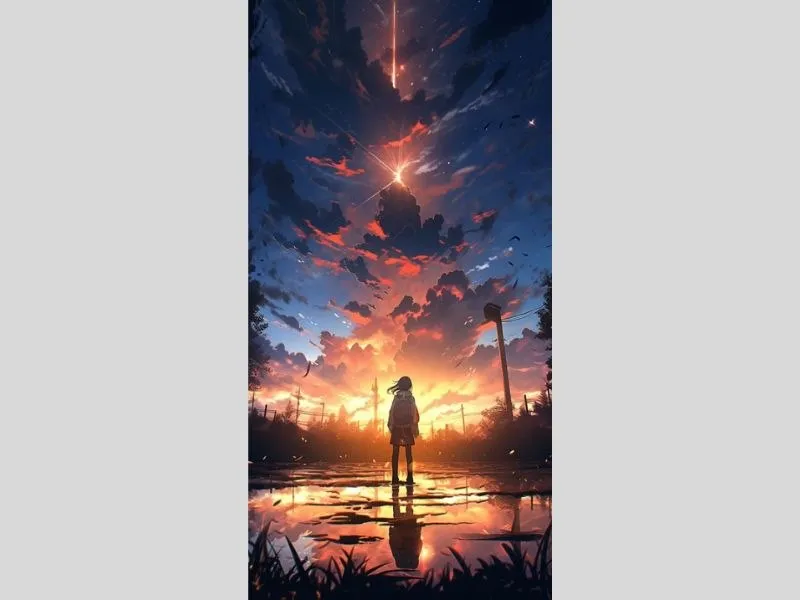 Hình nền anime siêu đẹp chi iphone 15 pro max