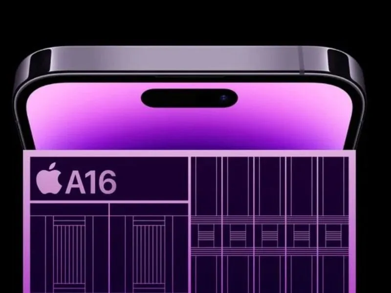 chip thế hệ mới A16 Bionic