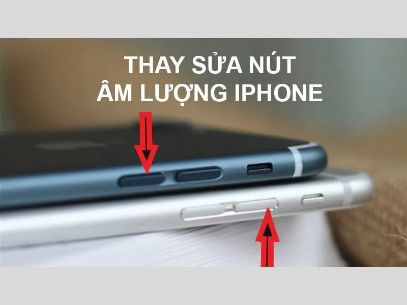 nut tang giam am luong iphone khong bam duoc