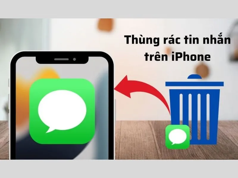 Thùng rác tin nhắn trên iPhone