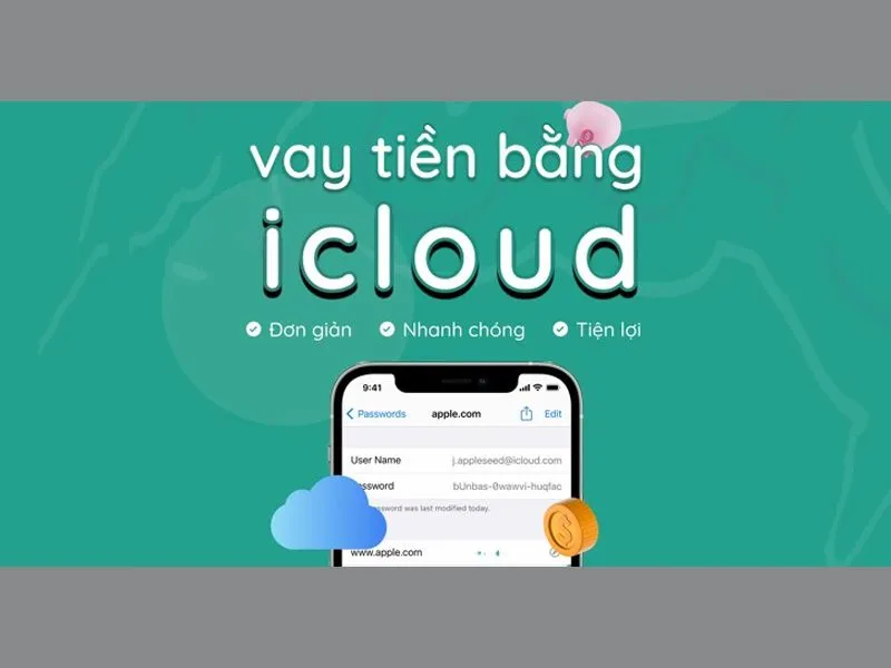 Vay tiền iCloud