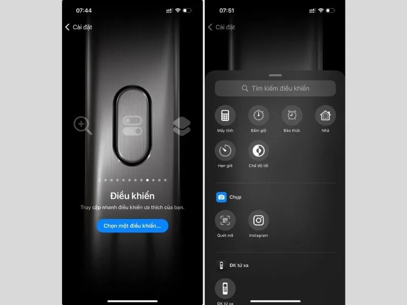 Tùy vào nhu cầu cá nhân để chọn Action button trên iPhone 16