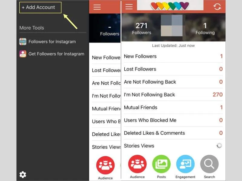Đăng nhập tài khoản instagram của bạn