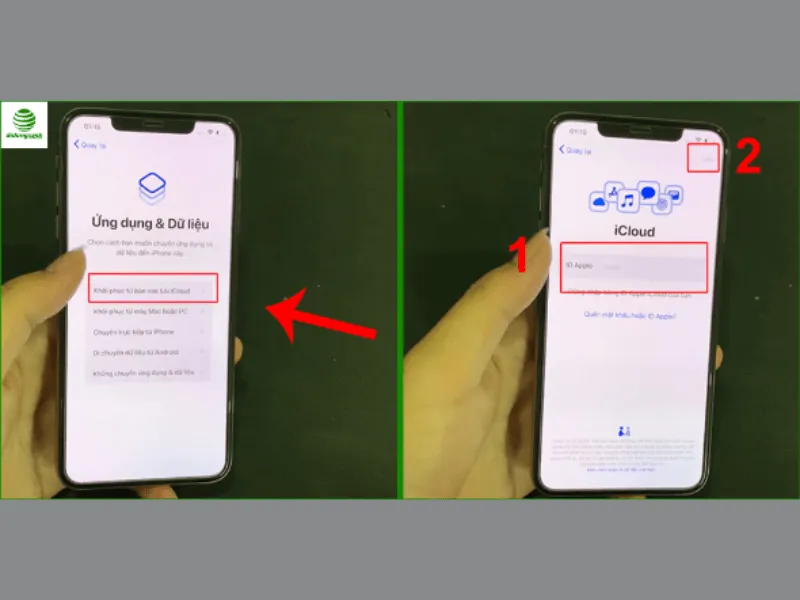 Chọn phiên bản mới nhất từ iCloud