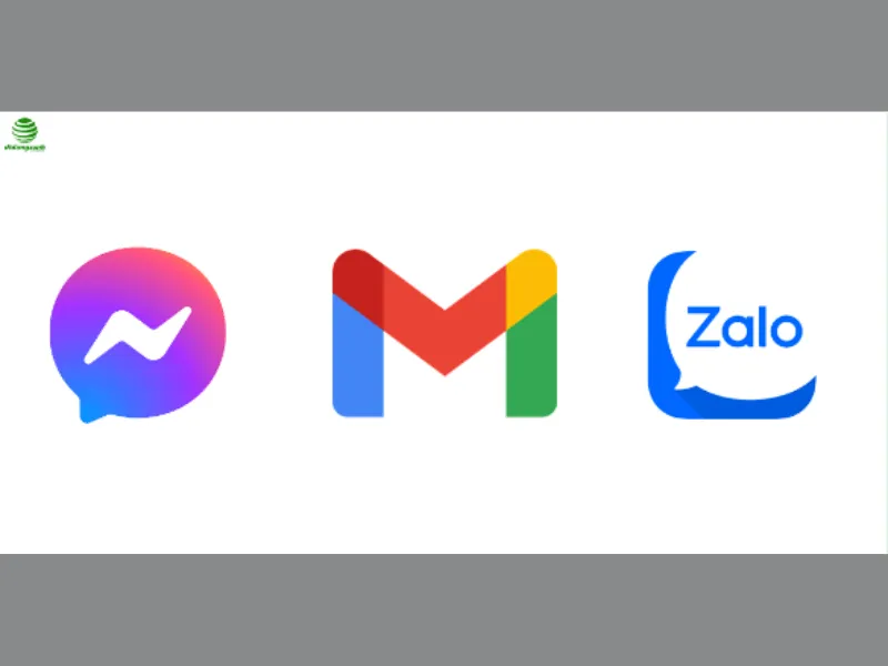 Chuyển dữ liệu iPhone bằng app Messenger, Email, Zalo, …