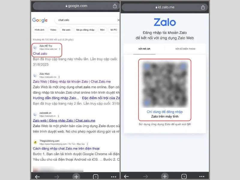 Cách đọc tin nhắn Zalo của người khác trên iPhone