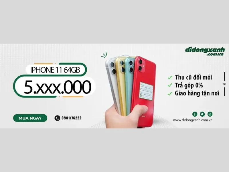 Di Động Xanh là địa chỉ uy tín khi mua các sản phẩm của Apple