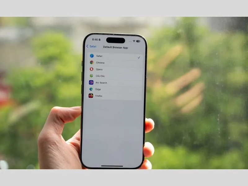 Thay thế ứng dụng mặc định, thuận tiện để quản lý