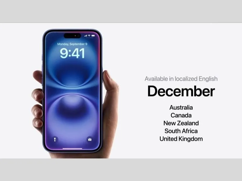 Thời gian ra mắt của hệ điều hành iOS 18.2