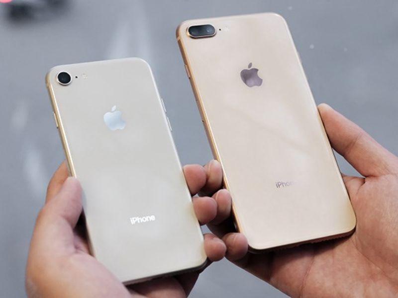 iPhone 8 | 8 plus có chất liệu kim loại chống nước chống bụi