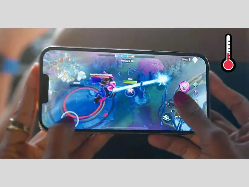Nhiệt độ cũng là nguyên nhân khiến iPhone vào game bị văng ra