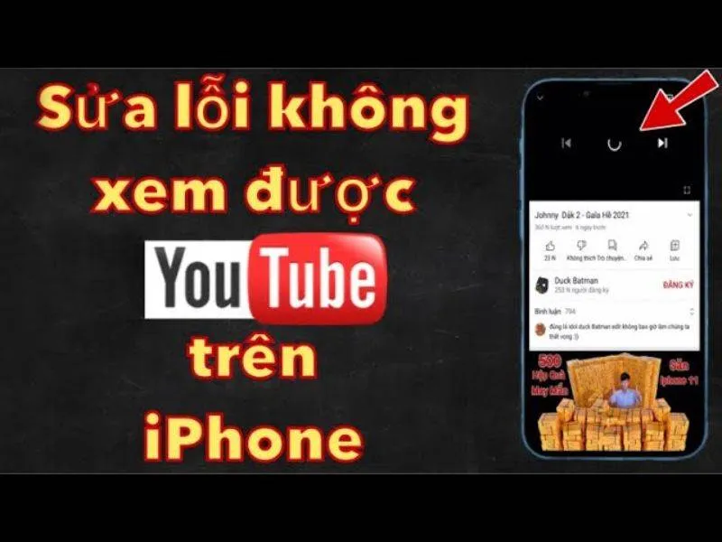 Nhiều nguyên nhân có thể khiến Youtube bị lỗi trên iPhone