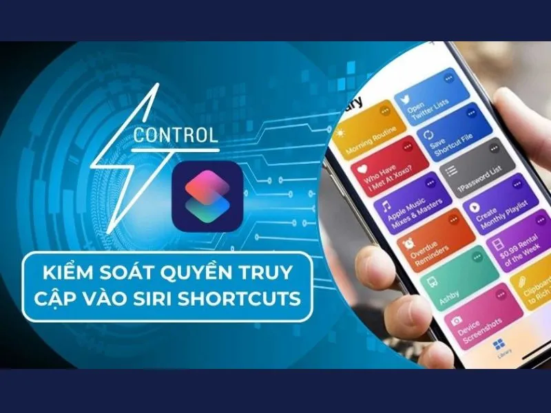 Kiểm soát quyền truy cập vào Siri ShortCuts