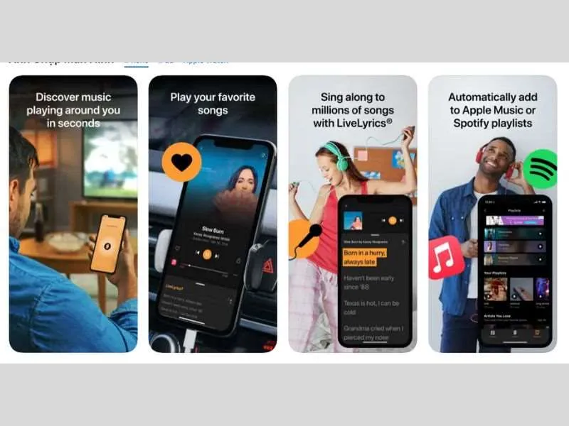 Cách tìm bài hát qua giai điệu trên iphone qua ứng dụng SoundHound