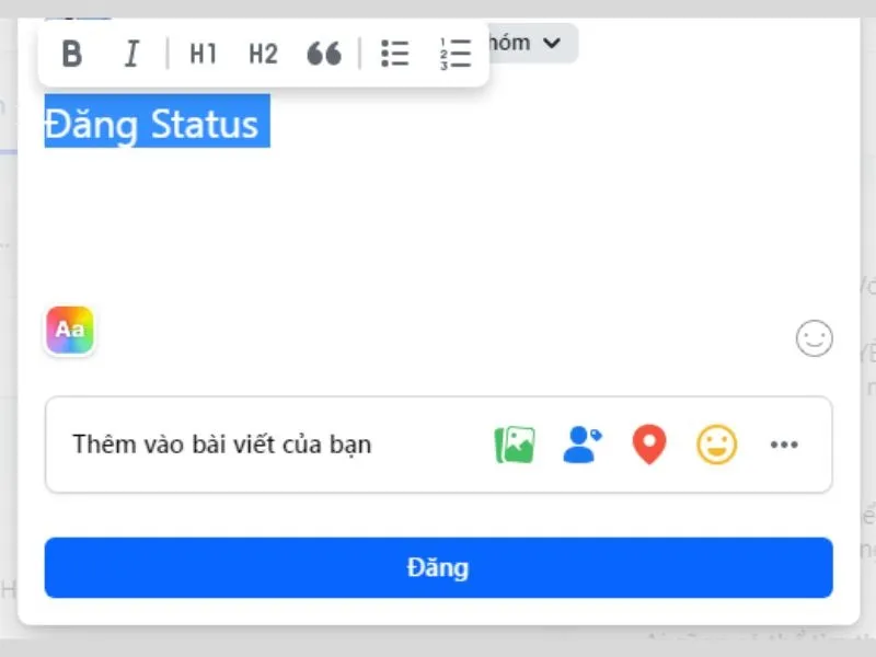 Chọn Font chữ bạn xong muốn 