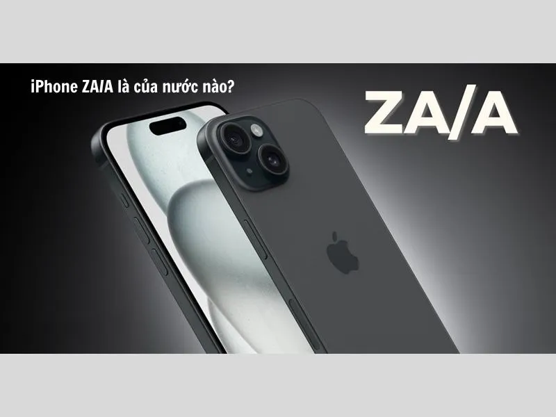 iphone za/a là của nước nào