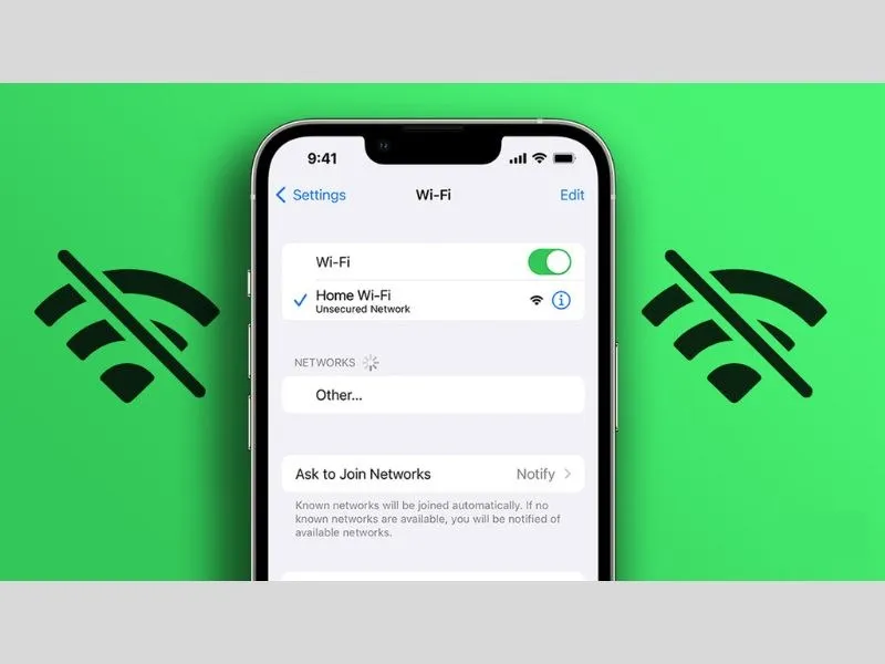 Kết nối wifi yếu nên Không cập nhật được ứng dụng trên App Store