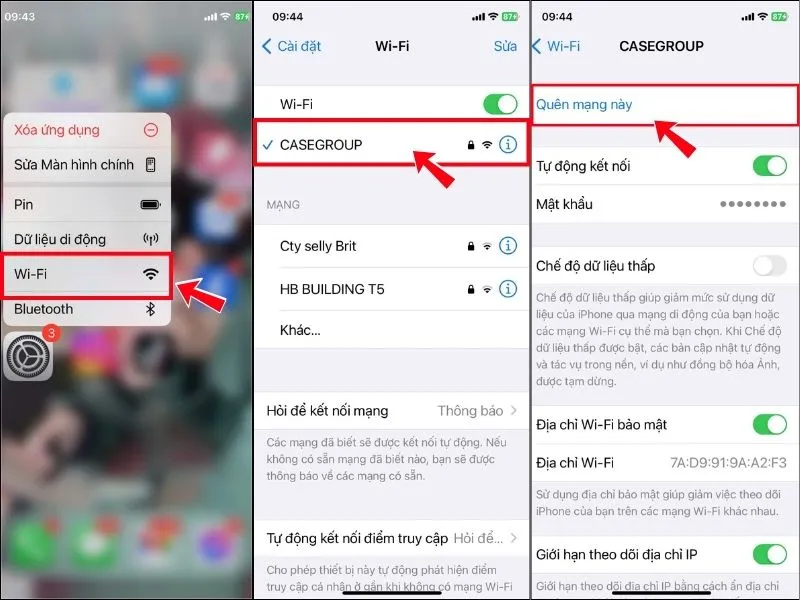 Không đăng nhập được gmail trên iPhone - Kiểm tra kết nối Internet