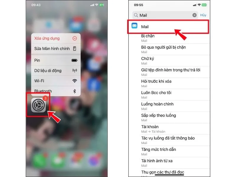 Không đăng nhập được gmail trên iPhone - Đăng nhập lại