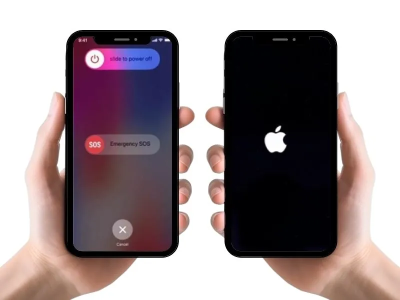 Khởi động lại iPhone
