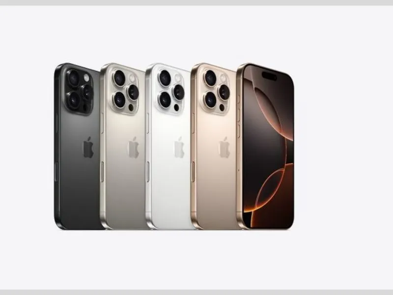 Màn hình OLED tiến tiến tiết kiệm năng lượng pin iPhone 16 Pro Max